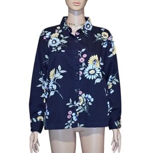 Vintage Keneth Too! Lightweight Floral Jacket